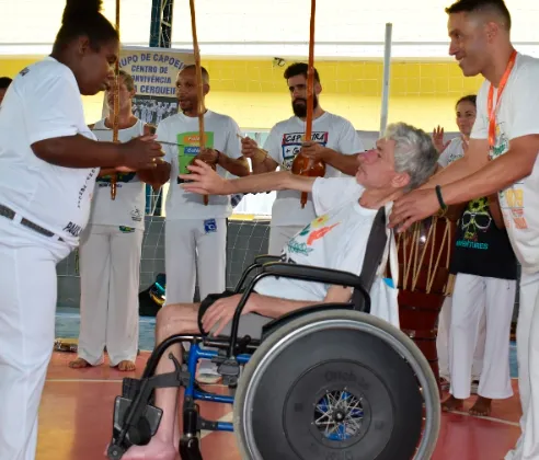 Apresentação de Capoeira